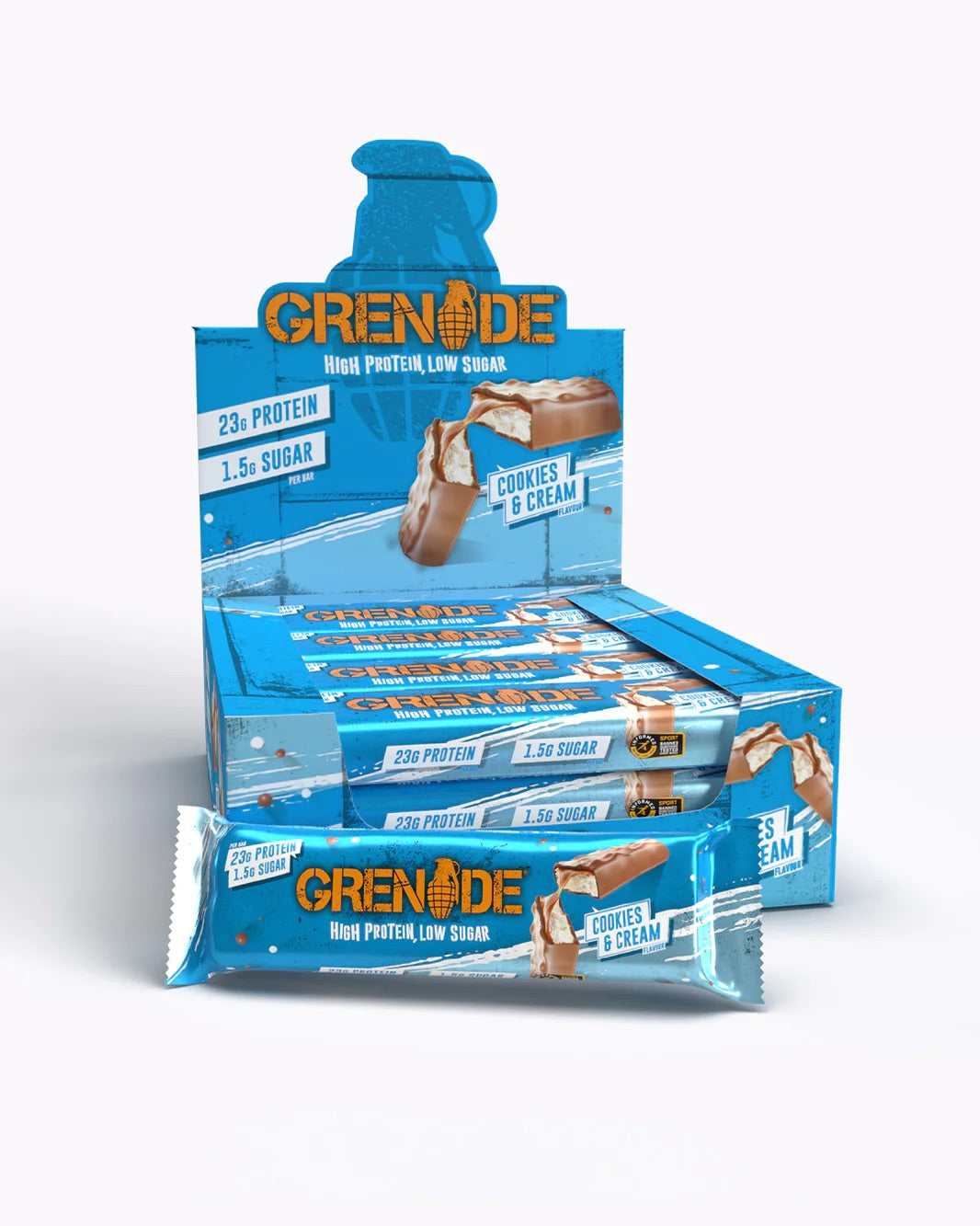 Grenade protein bars (box of 12)