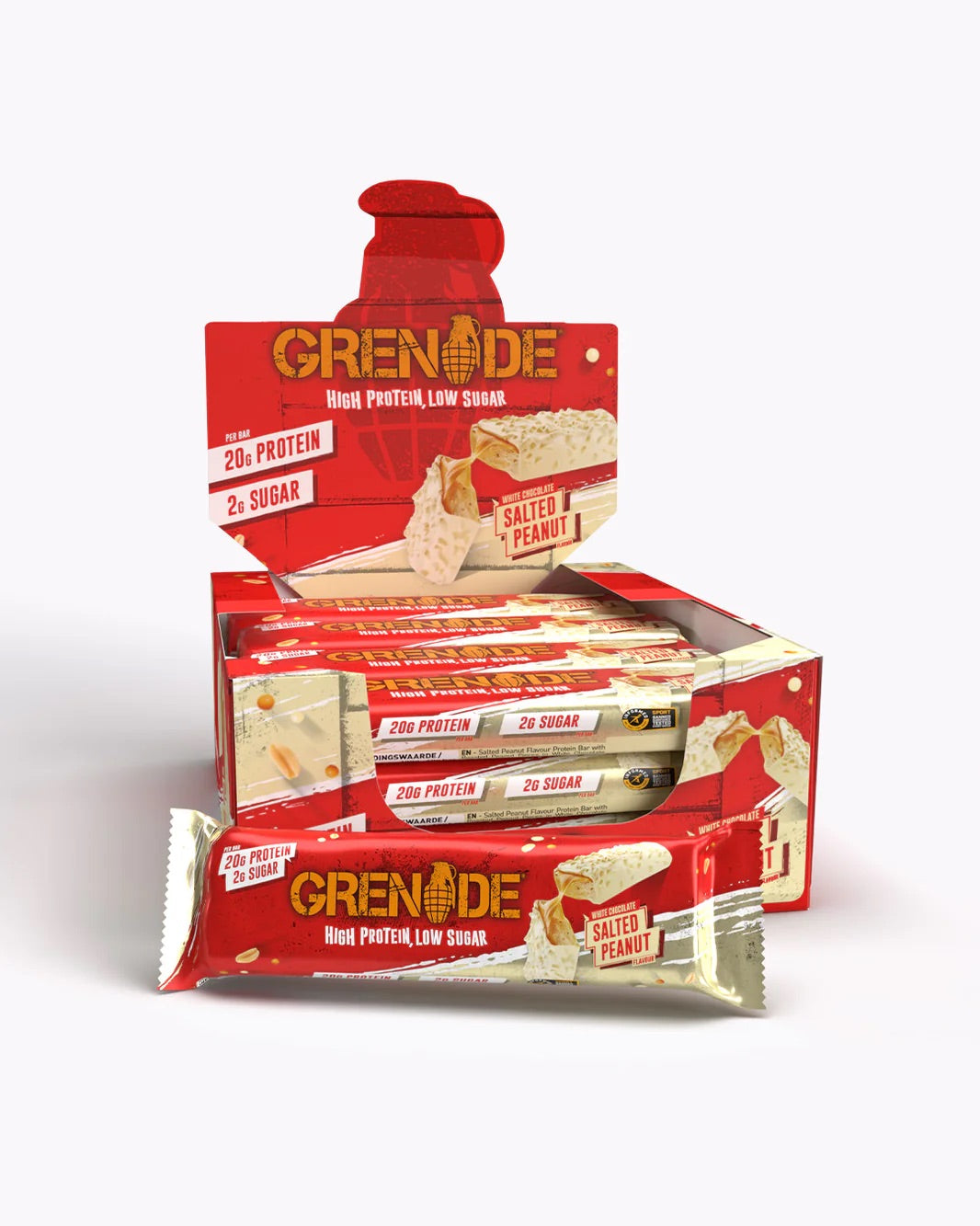 Grenade protein bars (box of 12)