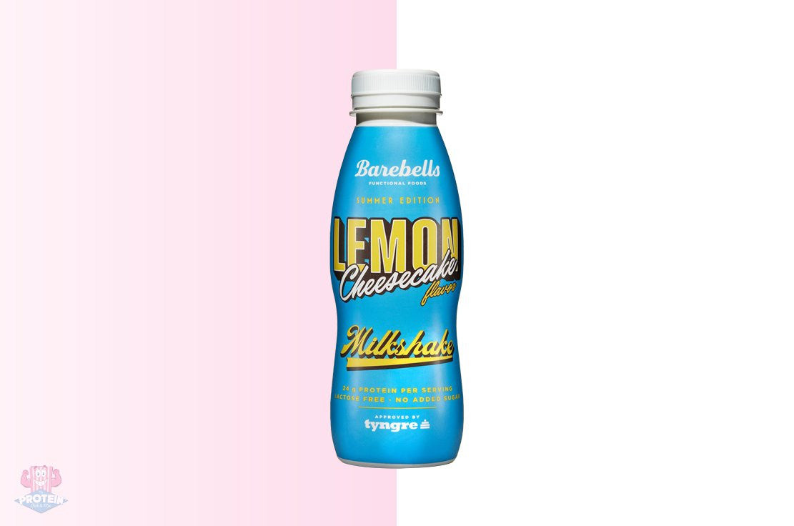Barbells limited edition lemon cheesecake protein shake