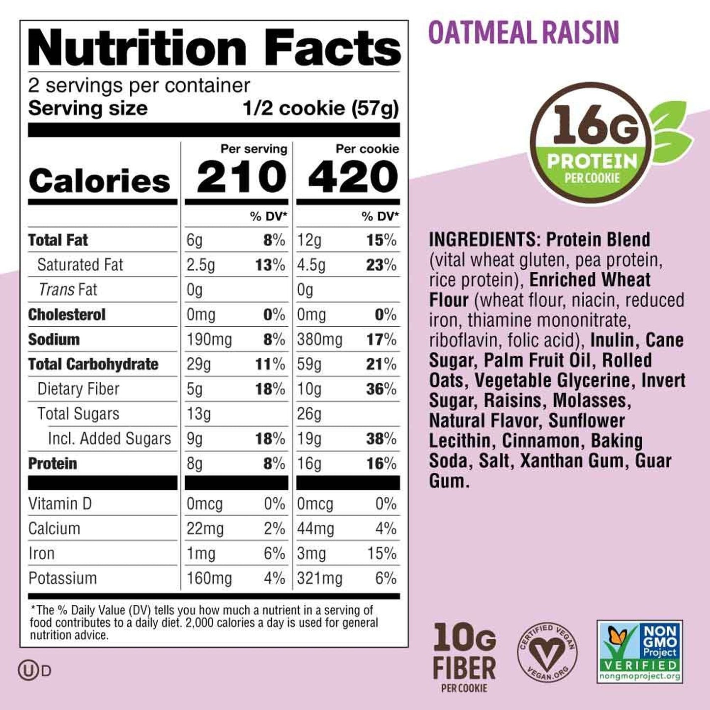 Lenny & Larry’s Plant Based Protein Cookie’s