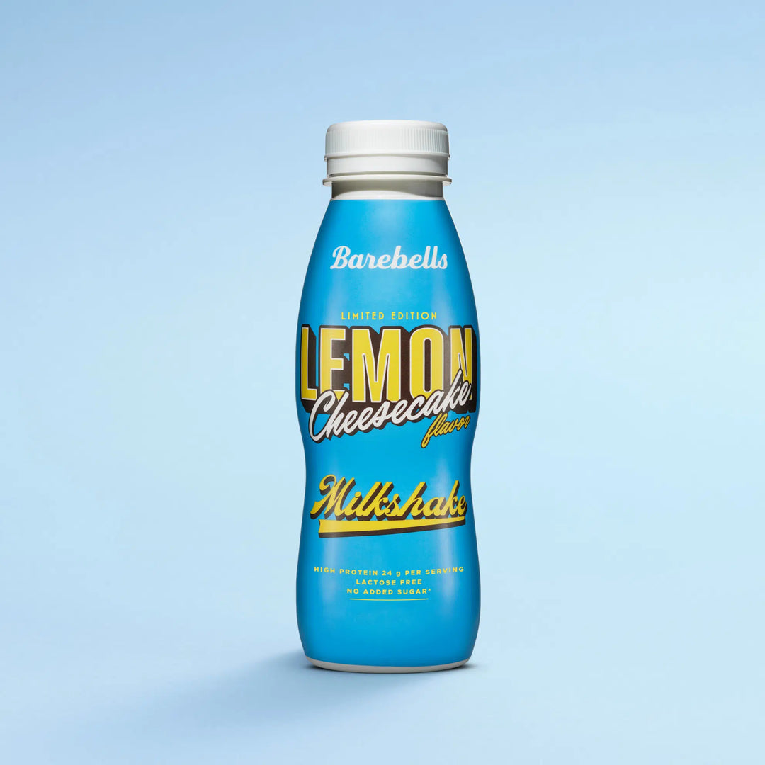 Barbells limited edition lemon cheesecake protein shake