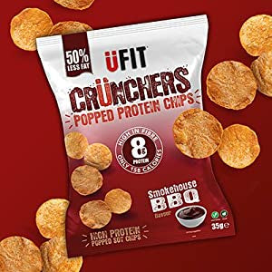 UFIT CRUNCHERS HIGH PROTEIN POPPED CHIPS