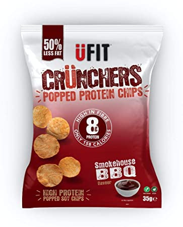 UFIT CRUNCHERS HIGH PROTEIN POPPED CHIPS