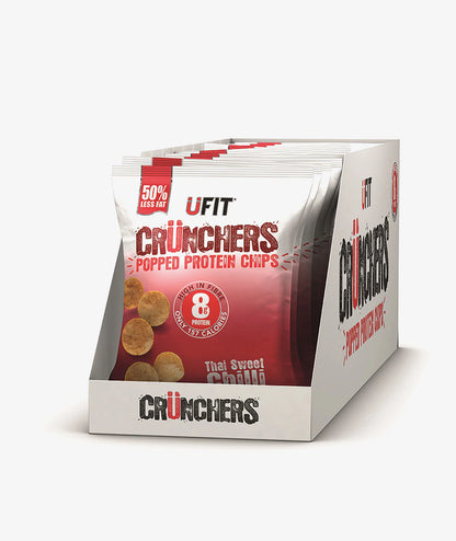 UFIT CRUNCHERS HIGH PROTEIN POPPED CHIPS